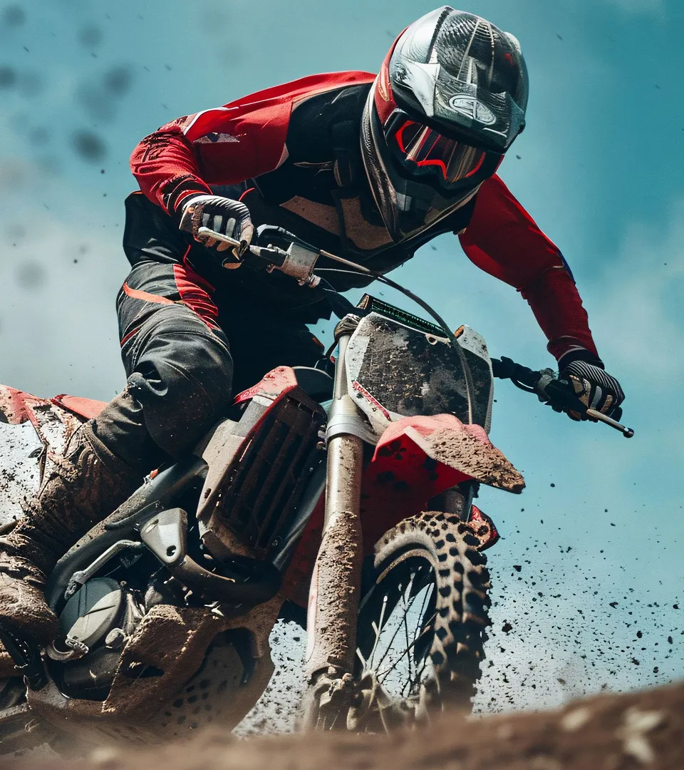 Pantalones y jersey de motocross